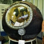 Vostok 1 - Landekapsel im RKK Energiya Museum in Korolyov nahe Moskau