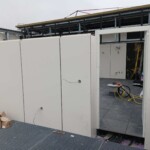 2025-02-14 Außenbereich, Blick Ri Beobachtungsraum, Dach offen
F Claudia Scheffler